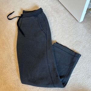 Lululemon Athletica Gray Joggers Relaxed Fit Tapered Ankle